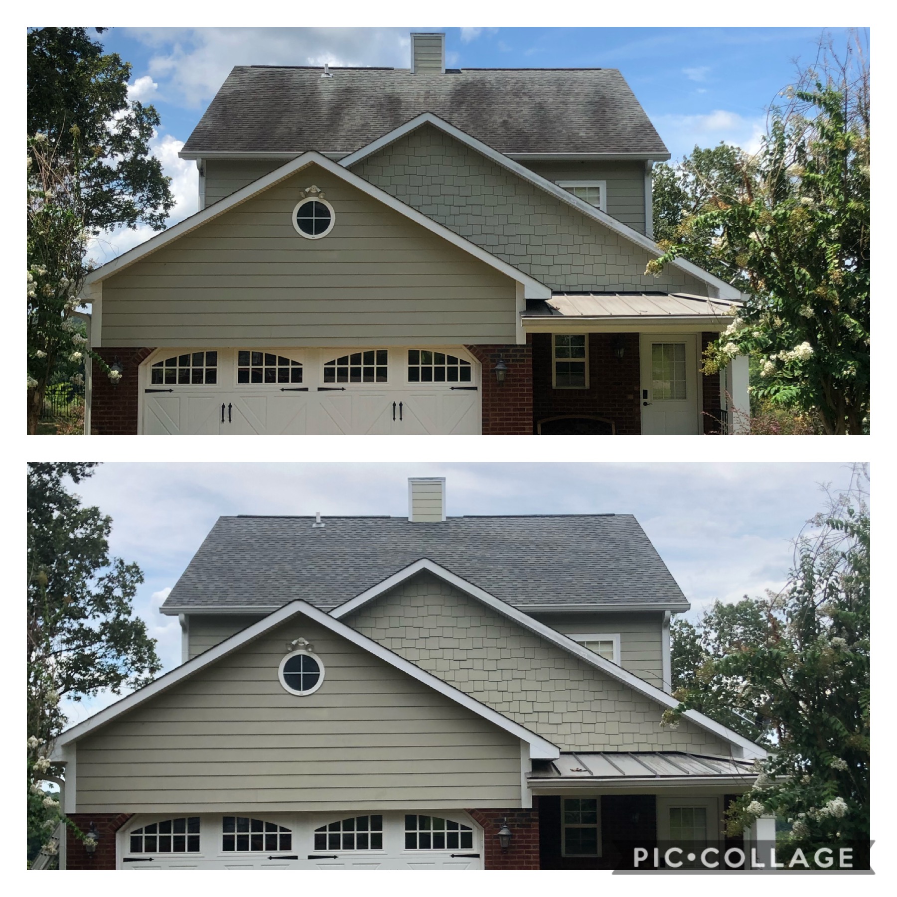 Bath springs house roof