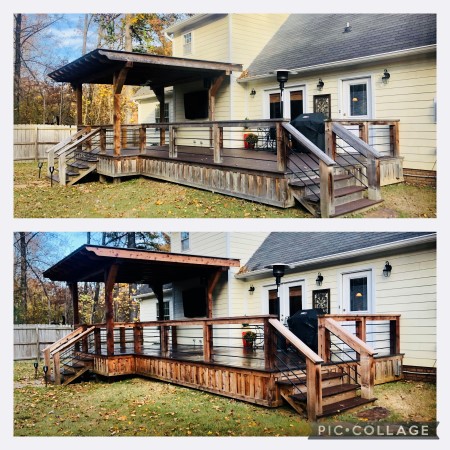 Cedar deck cleaning in jackson tn