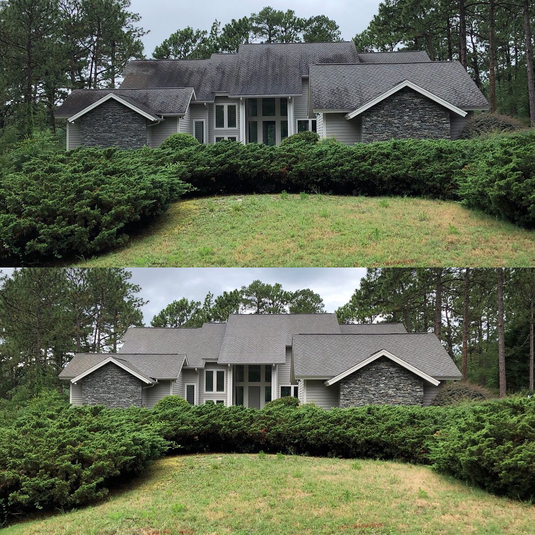 House and roof cleaning